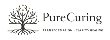 PureCuring — Transformation · Clarity · Healing
