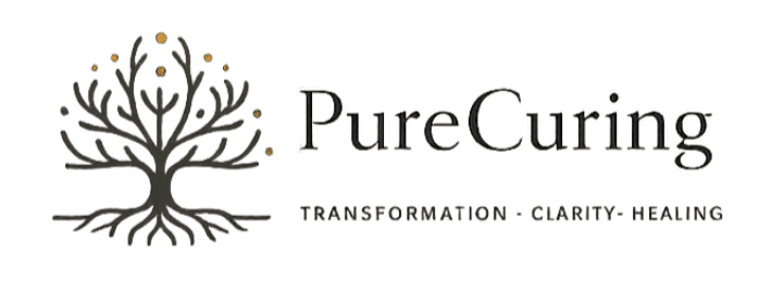 PureCuring — Transformation · Clarity · Healing